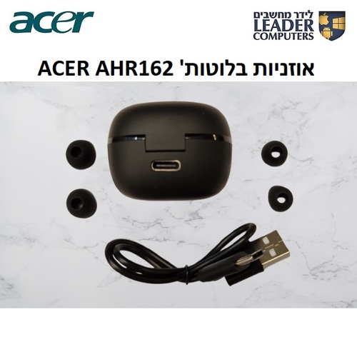 אוזניות בלוטות' Acer AHR162 TWS Earbuds עם מטען טייפ-סי