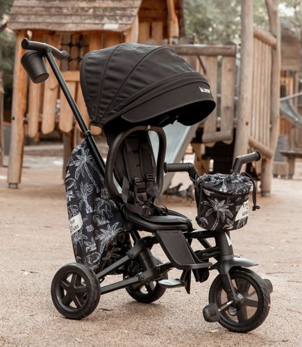 תלת אופן דו-כיווני מעוצב, עם קיפול סופר קומפקטי ו 3 שלבי שימוש - אבן מודפס