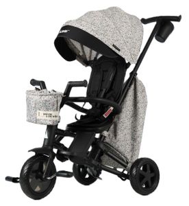 תלת אופן דו-כיווני מעוצב, עם קיפול סופר קומפקטי ו 3 שלבי שימוש - פרחוני