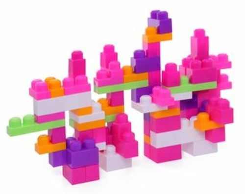 שק 80 לבני הרכבה (ורוד) Build me Up