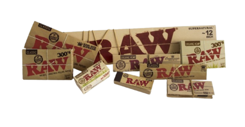 ניירות גלגול RAW קינג סייז קלאסי – פאקט 24 יחידות