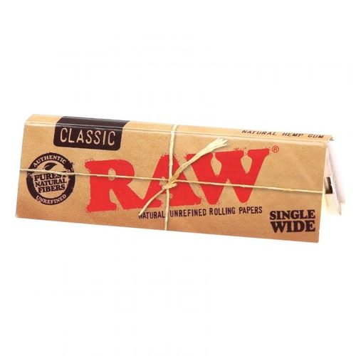 ניירות גלגול RAW קלאסי סמול בלי פילטר 50 יחידות