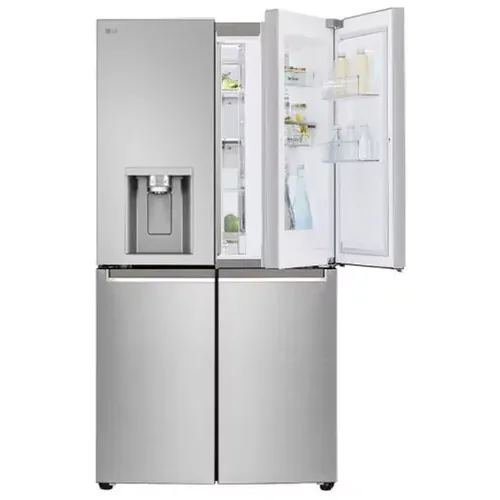 מקרר 4 דלתות 634 ליטר דגם LG GMJ960 אל ג'י נירוסטה דלת בתוך דלת DID