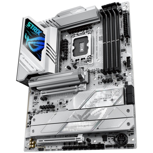 לוח אם ASUS ROG STRIX Z890-A GAMING WIFI7 Intel LGA1851 DDR5 - צבע לבן