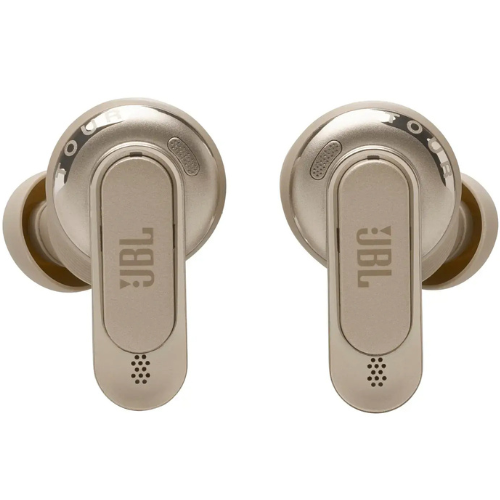 אוזניות אלחוטיות עם כיסוי חכם צבע שמפניה JBL Tour Pro 3 TWS