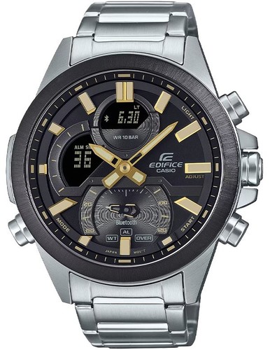 CASIO ECB-30DB-1A9 אדיפיס בלוטוס אנלוגי-דיגיטלי