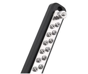 פס נחושת Bus Bar ל-20 חיבורים זרם 150A Max Power