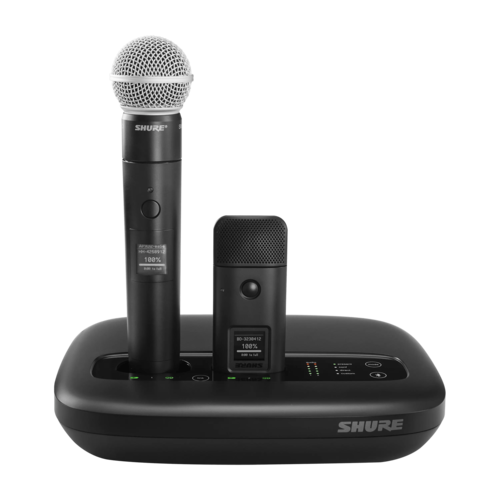 מיקרופון אלחוטי שולחני MXW6X להקלטה באולמות וישיבות Shure