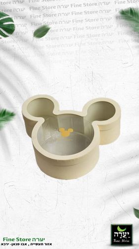 קפ' קרטון + חלון בצורת מיקי 34*30*10 ס
