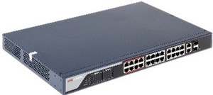  רכזת רשת HUB POE-370W הספקPORT24 HIKVISION POE DS-3E0526P-E/M GIGABITE  SFP רGiga  