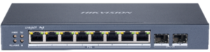  רכזת רשת HUB HIKVISION POE 8 PORT GIGABITE  250Wהספק   G1  DS-3E1510P-SI