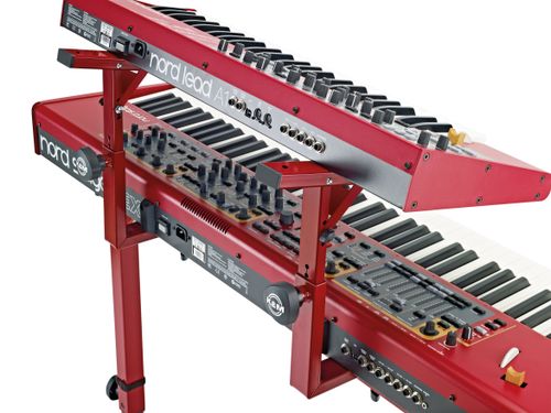 קומה שנייה לשולחן קלידים אדום 18813-016 Konig & Meyer