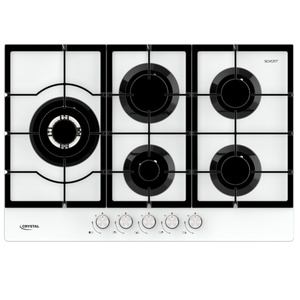 כיריים גז CRYSTAL MGH78GW/B קריסטל