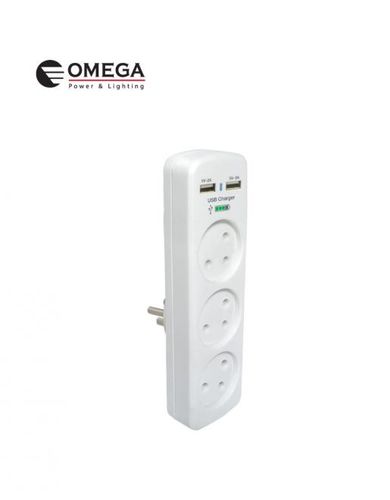 מפצל T3 אנכי + OMEGA QGT3VR-2A USB