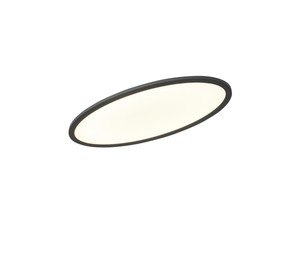 פלפון שחור אליפסה LED 36W