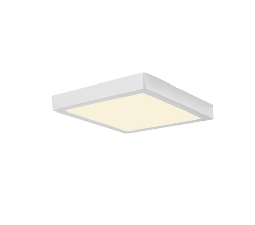 פלפון לבן מרובע LED 42W (אור חם)