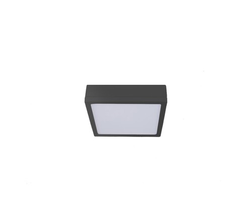 פלפון שחור מרובע LED 16W