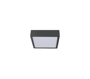 פלפון שחור מרובע LED 16W