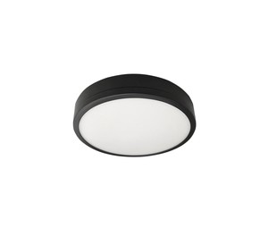 פלפון שחור עגול LED 24W