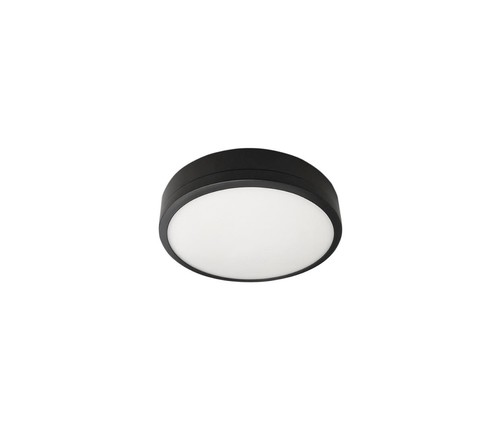פלפון שחור עגול LED 16W