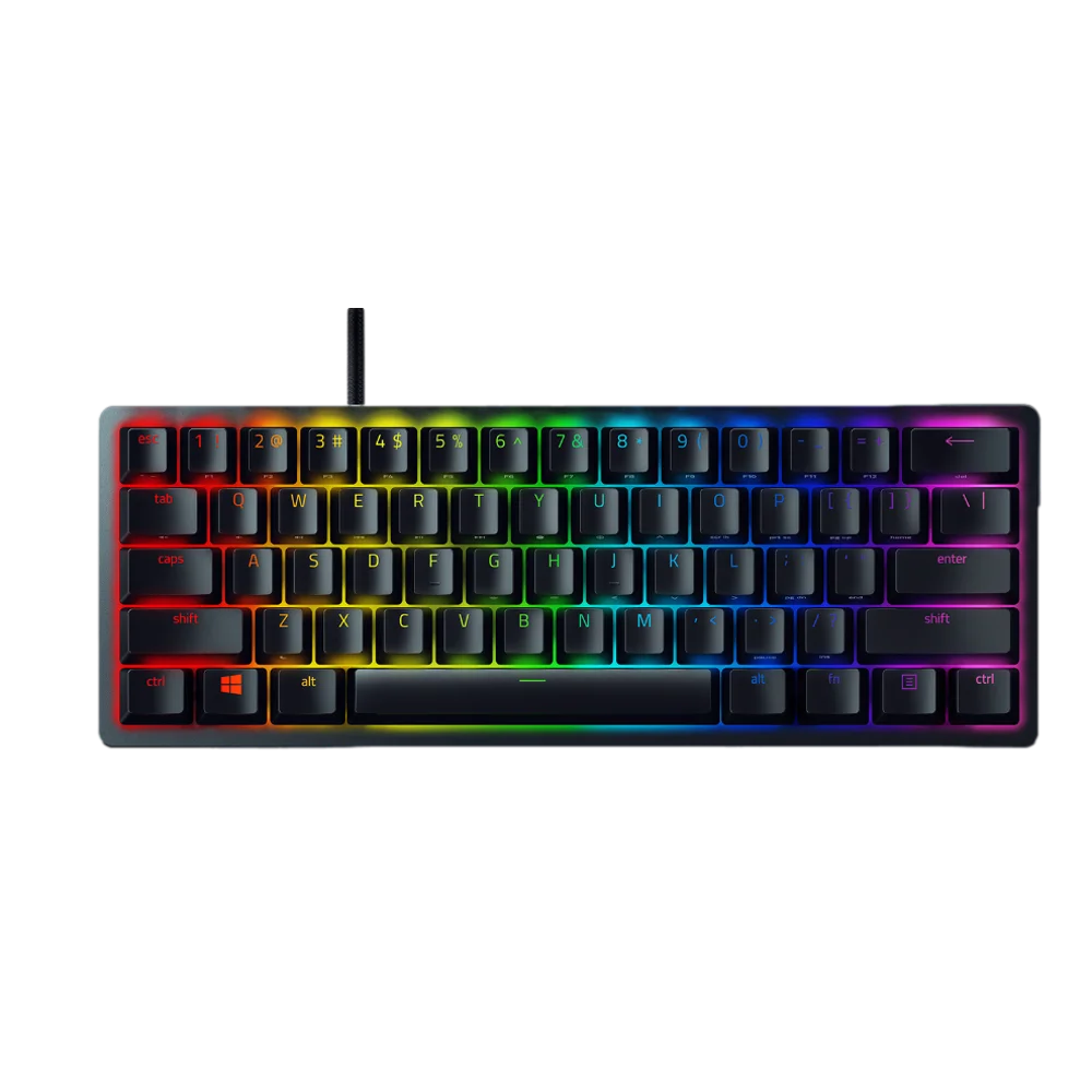 מקל מכאנ RAZER HUNTSM MINI RED.S