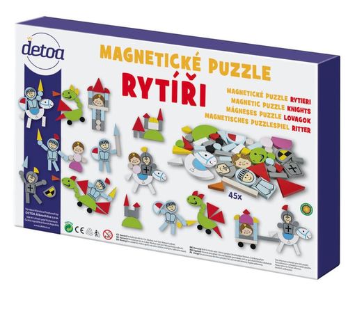 DETOA מגנטים על בסיס עץ ליצירה  14700
