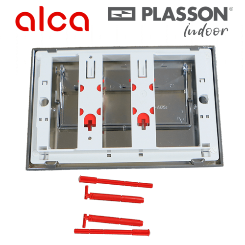 לחצן ניאגרה סמויה | מט | אלקה ALCA | סדרה 370 דגם 371 | 50300033