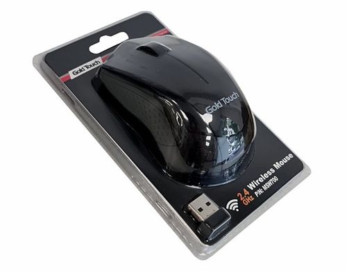 עכבר אלחוטי Gold Touch Wireless Optical Mouse