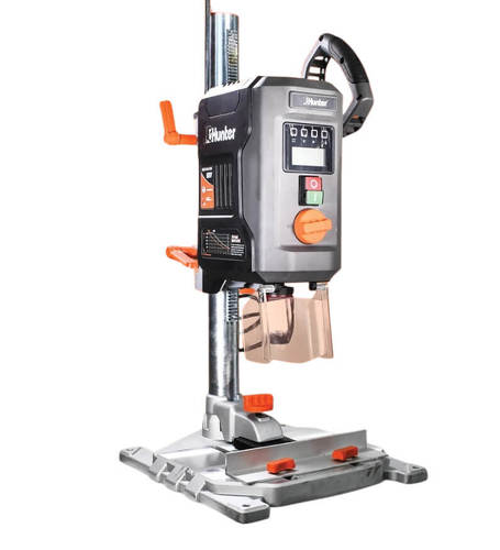 מקדחת עמוד צג דיגיטלי 900W דגם 100211-001 הנטר
