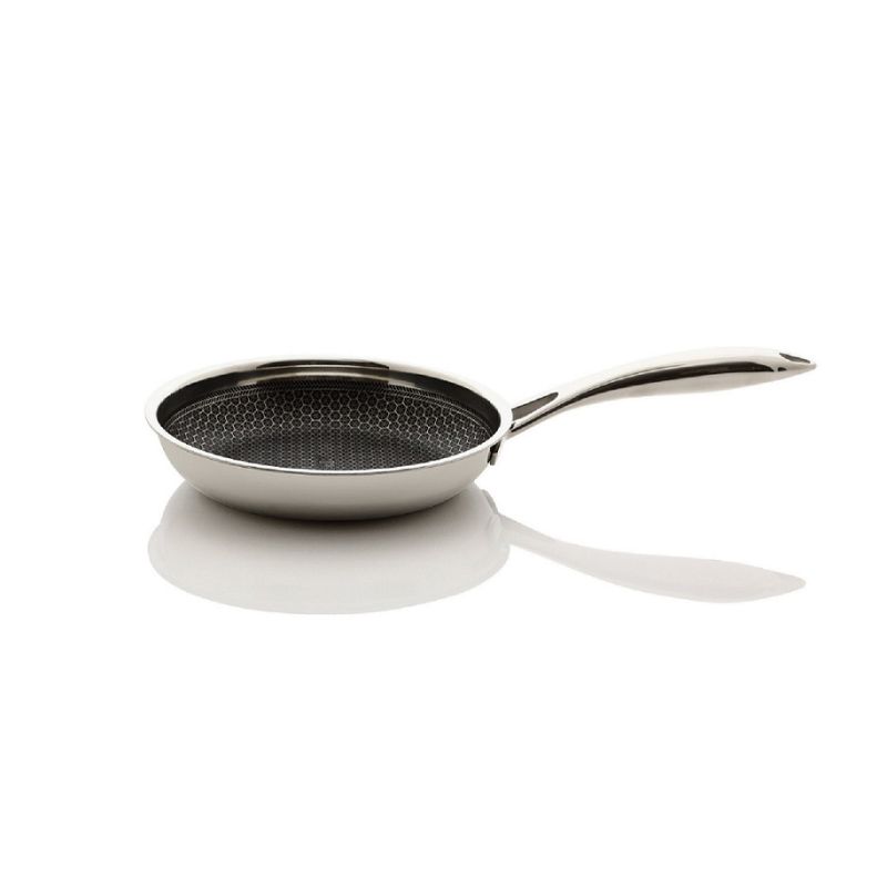 מחבת נירוסטה 30 ס"מ Cookcell היברידית - טכנולוגיית תאי חום וציפוי נון-סטיק לאינדוקציה