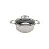 כותרת: סיר נירוסטה 24 ס"מ 5 ליטר Cookcell היברידי - טכנולוגיית תאי חום לבישול בריא ומקצועי