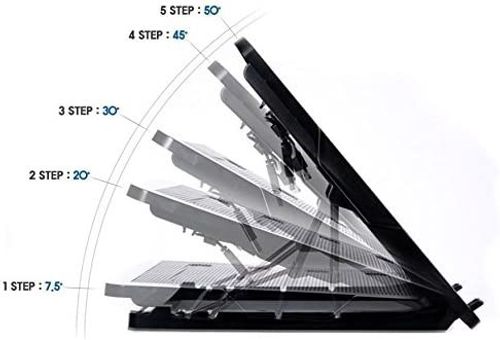 משטח קירור לנייד ZALMAN ZM-NS1000 Notebook Stand With Fan USB