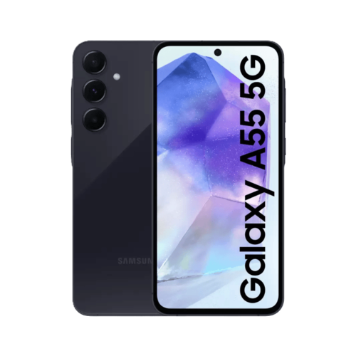 טלפון סלולרי Samsung Galaxy A55 5G 256/8GB, צבע כחול נייבי Navy, שנה אחריות