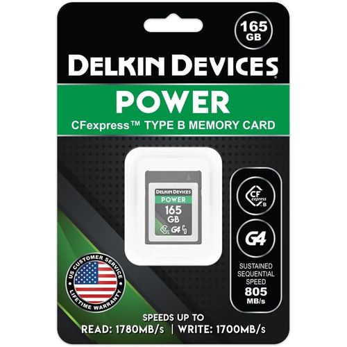 DELKIN CFexpress 165GB 1700mbs G4 Type B