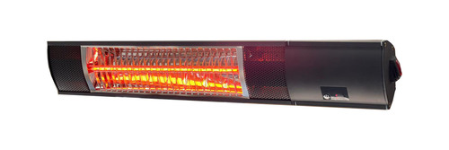 תנור אינפרא אדום כולל שלט | דגם ZEUS PREMIUM 2000W | שחור מט HAVAYA