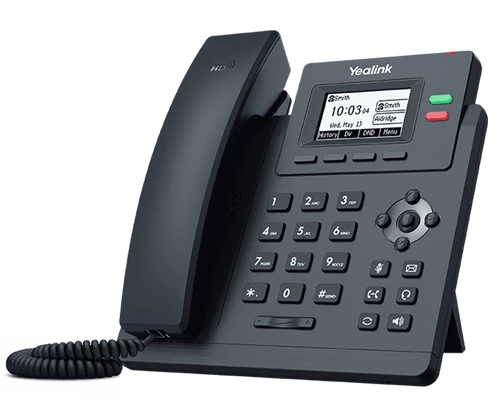טלפון משרדי דו קווי Yealink T31G IP