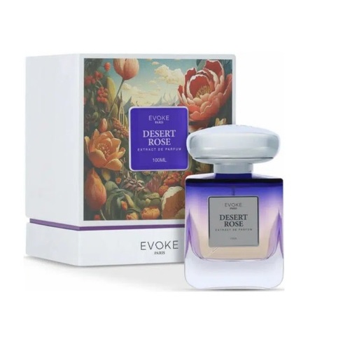 בושם יוניסקס  Evoke Paris Desert Rose Extract De Parfum 100ml
