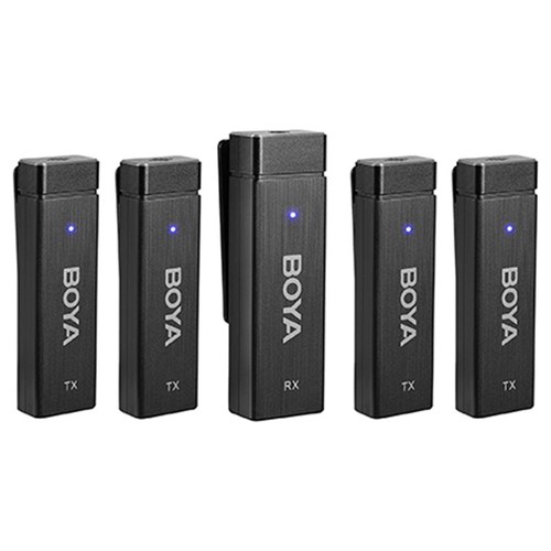 מיקרופונים אלחוטיים Boya BY-W4