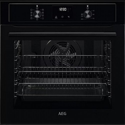 תנור בנוי AEG BE33500 בצבע שחור  תוצרת איטליה