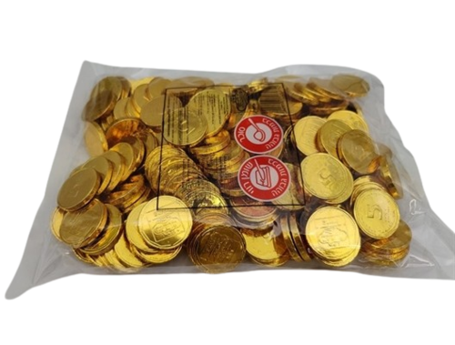 מארז מטבעות שוקולד משתלם במיוחד - חצי קילו