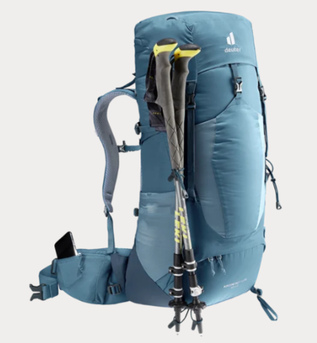 תרמיל Aircontact Lite 40+10 כחול - Deuer