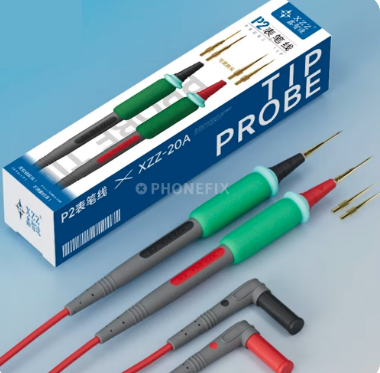 סט פרוב SMD איכותי עם קצוות מתברגים, דקים במיוחד וקשיחים.  1000V/20A