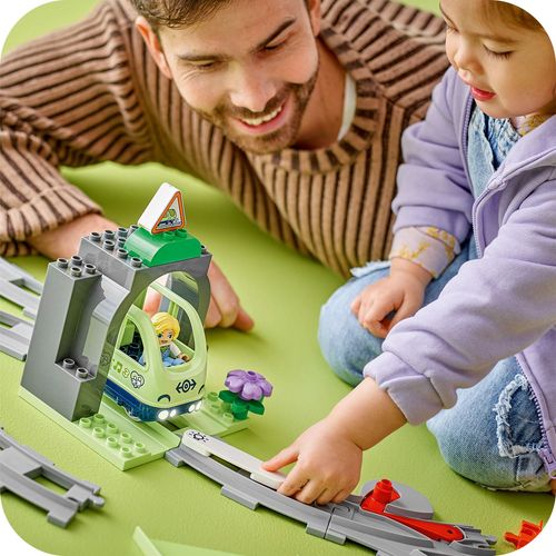 לגו דופלו - ערכת הרחבה של מנהרת רכבת ומסילות  10425