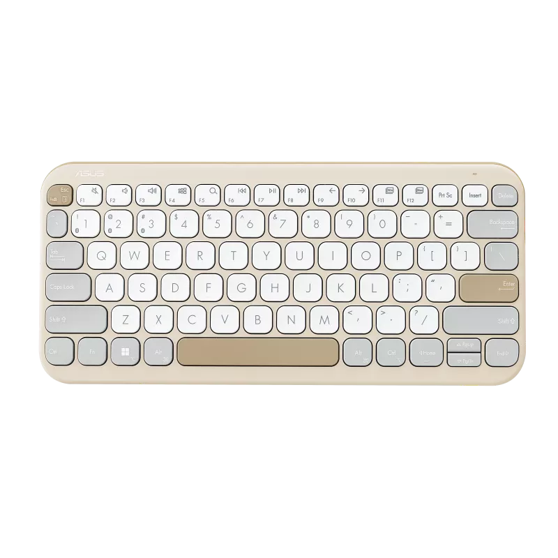 מקלדת ASUS Marshmallow KW100 אסוס - Oat Milk