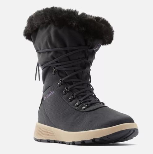 מגפיים מבודדים לנשים SLOPESIDE VILLAGE OMNI-HEAT HI  Black | במחיר מבצע