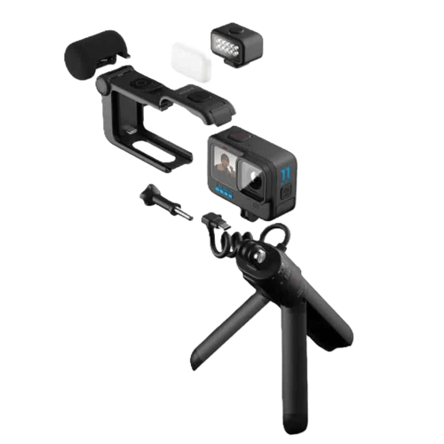 מצלמת אקסטרים GoPro HERO11 Black Creator Edition, שנתיים אחריות יבואן רשמי 