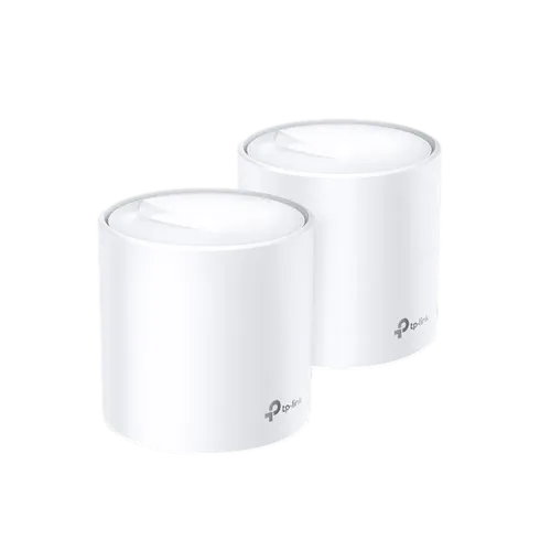 מגדיל טווח (2 יחידות באריזה)Deco X50 AX3000 Whole Home Mesh WiFi 6 System