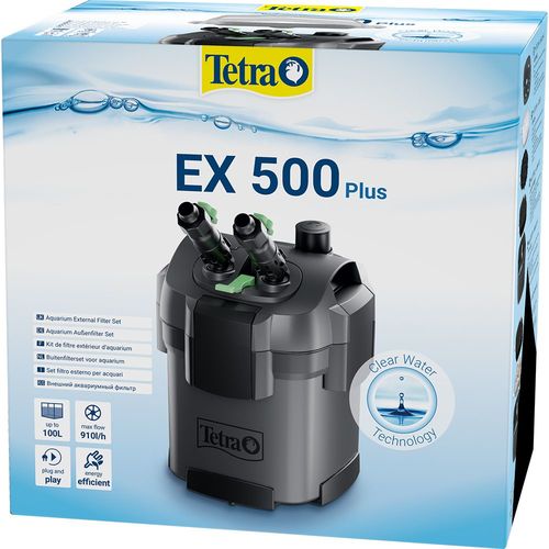 טטרה EX 500 פילטר חיצוני לאקווריום עד 100 ליטר 