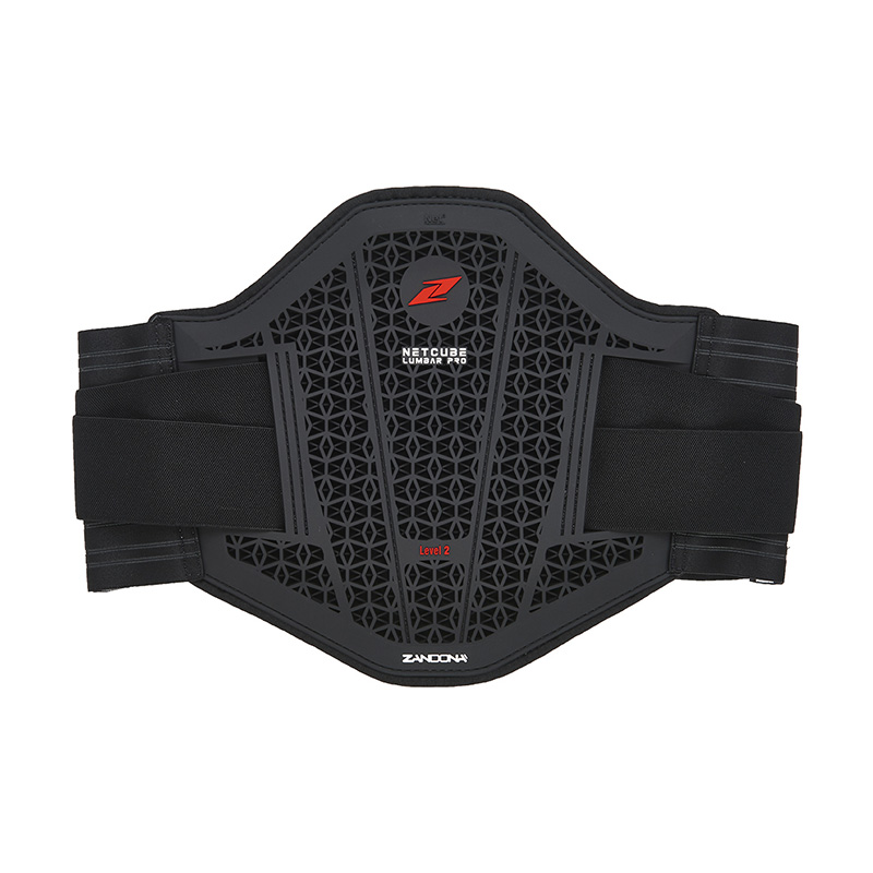 מגן גב תחתון זנדונה שחור - ZANDONA NETCUBE LUMBAR PRO