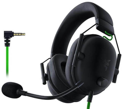 אוזניות למחשב Razer BlackShark V2  X  שחור , שחורות